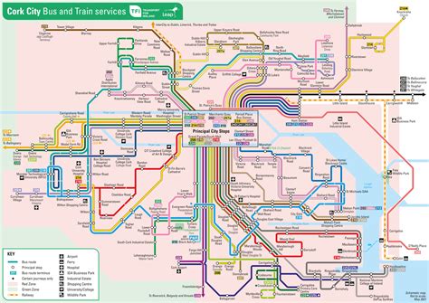 Cork City Bus Network Maps | Transport for Ireland