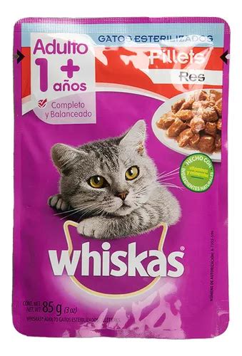 Alimento Húmedo Whiskas Gato 85 Gr MercadoLibre