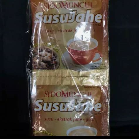 Jual Susu Jahe Sidomuncul Shopee Indonesia