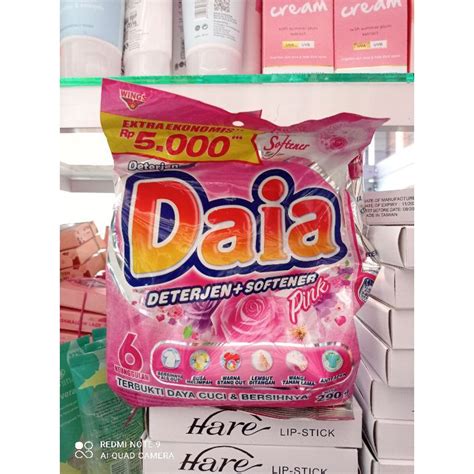 Jual Daia Deterjen Softener Pink Gram Shopee Indonesia