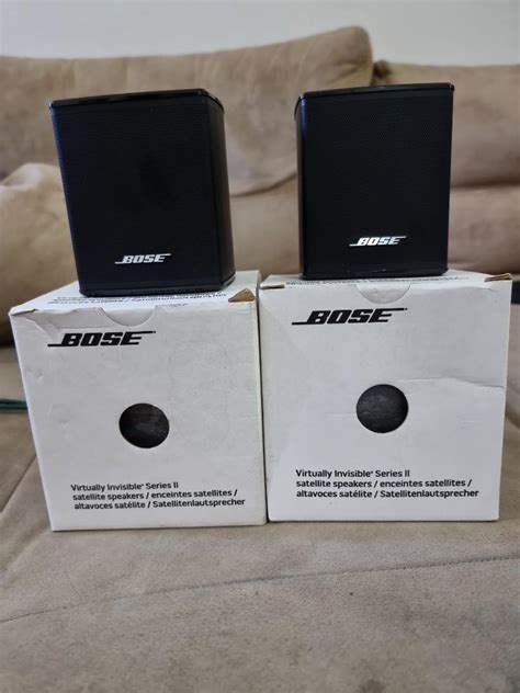 Bose Virtually Invisible Series Ii Speakers Audio Soundbars Speakers