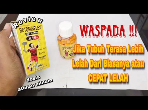 Temukan 5 Manfaat Betominplex Vitamin B Kompleks B12 Jarang Diketahui