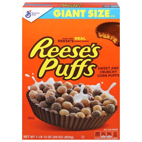 Is it Low FODMAP General Mills Reese's Puffs Sweet And Crunchy Corn Puffs