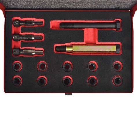 Kit réparation filetage bougie de préchauffage DRFEIFY 15 pcs M10x1