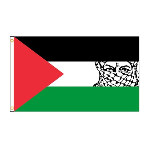 90x150cm PLE PS Palestine Flag For Decoration