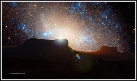 Monument Valley Starry Night Fantasy Photograph by A Macarthur ...