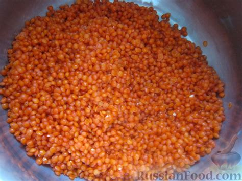 Рецепт: Каша из чечевицы на RussianFood.com