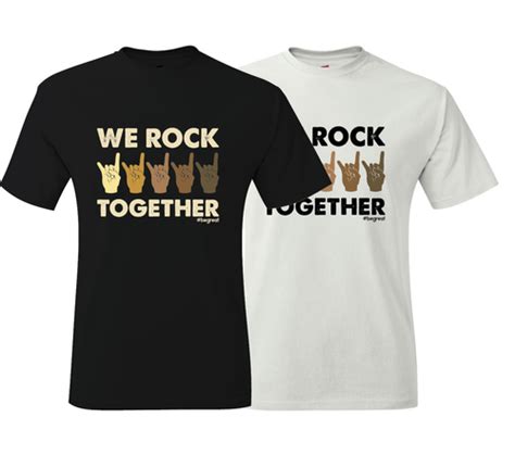 Official Nick Harrison "We Rock Together" T-Shirt | Twin City Designs