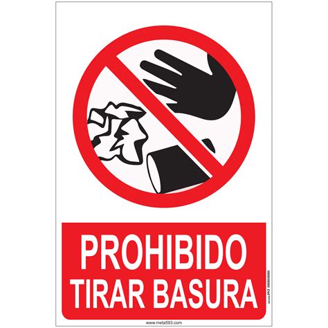 Prohibido Tirar Basura Meta