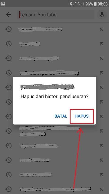 Cara Menghapus Riwayat Pencarian Di Youtube Lengkap Terbaru