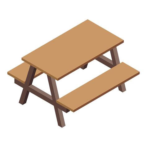 Cartoon Picnic Table