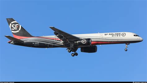 B Sf Airlines Boeing Z Pcf Photo By Wang Will Id