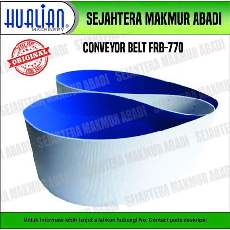 Jual Conveyor Belt Ukuran Mm X Mm Tebal Mm Band Sealer Frb