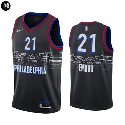 Joel Embiid Philadelphia 76ers 202021 City Edition