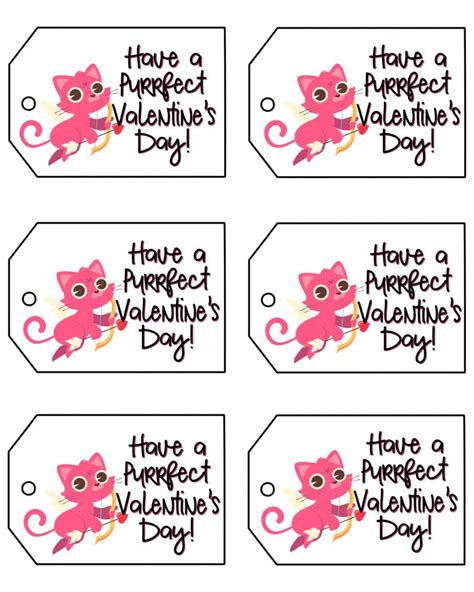 Free Printable Valentine Gift Tags That Are Fun And Pretty