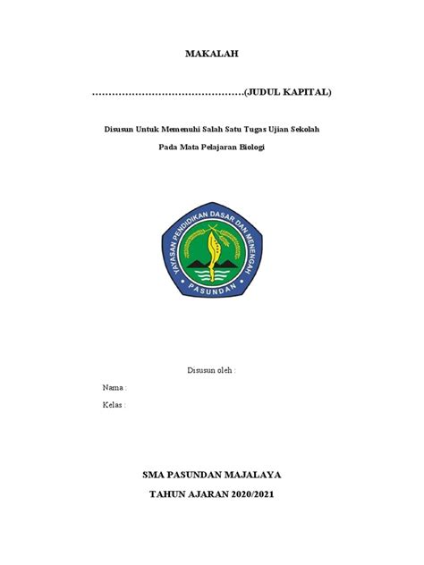 Cover Makalah Pdf