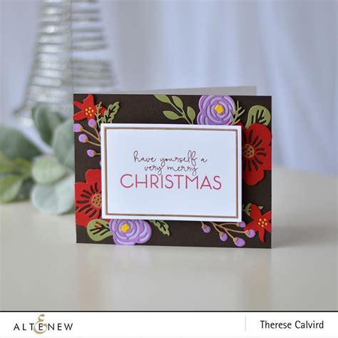 Altenew Layered Floral Elements Die Set Altenew Stamps And Dies