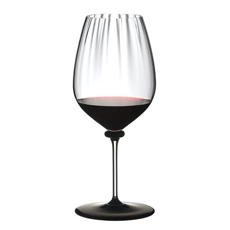 Riedel Fatto A Mano Performance Cabernet Glass Black Peter S Of