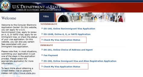 Check Us Visa Status Track Online With Ceac Portal