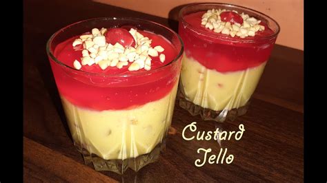 Custard Jello Recipe Fruit Custard With Jelly Recipe Aartis