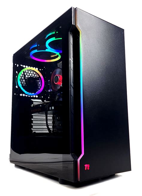 Gaming PC Ryzen 5 5600X 4.6GHz 16GB RAM 512GB SSD RX 6600 XT 8GB RGB ...