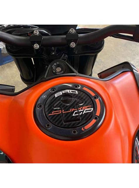 Tappo Serbatoio Moto Adesivo Gel D Compatibile Con Ktm Duke Gp