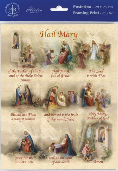 Hail Mary Prayer Printable