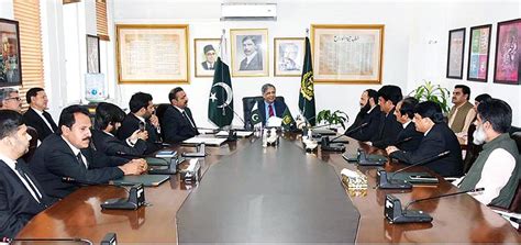 Federal Minister Of Law And Justice Senator Azam Nazeer Tarar In A