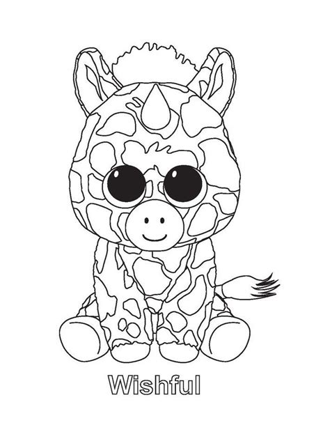 Deseo Beanie Boo Para Colorear Imprimir E Dibujar ColoringOnly