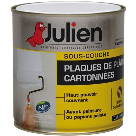 Sous couche Julien Plaque plâtre cartonne J6 500ml Achat Vente