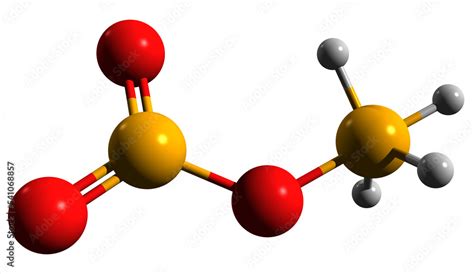 3d Image Of Ammonium Nitrate Skeletal Formula Molecular Chemical