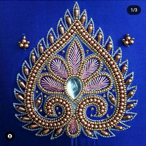 Pin By Almeenaprabhu On Embroidery N Aari Work Birds Embroidery