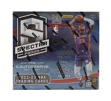 Panini Spectra Basketball Checklist Set Details Boxes