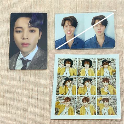 WTS BTS Jimin Official Album Photocards PCs Hobbies Toys