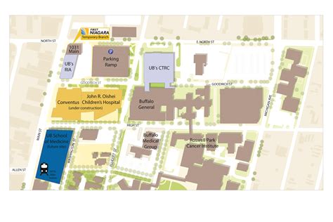 Niagara University Campus Map – Map VectorCampus Map