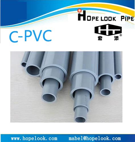 Pvc Collapsible Plastic Pipe Fittings For Cold And Hot Water