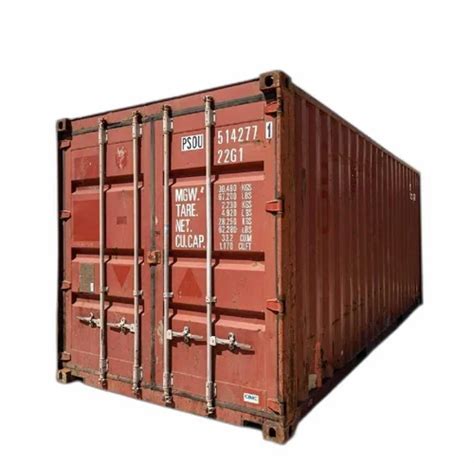 Galvanized Steel Isolated Container Cargo Shipping Containers Storage