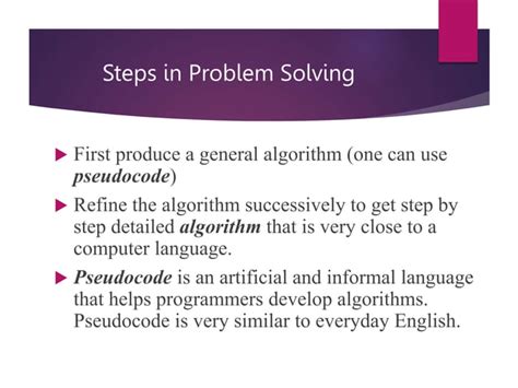 Algorithms And Flowchart Ppt