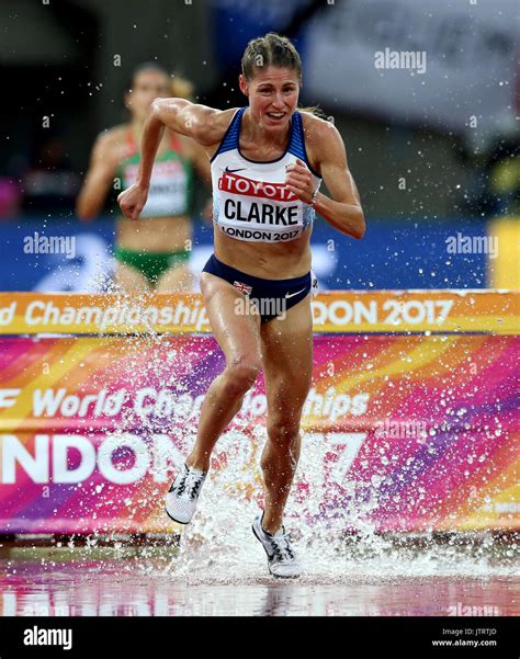 Great Britains Rosie Clarke In Action In The Womens 3000m