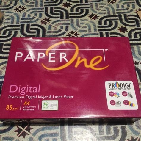 Jual Kertas HVS Paper One A4 85gsm Rim Shopee Indonesia