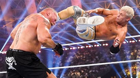 Wwe Summerslam Talk On Cody Rhodes Vs Brock Lesnar Rumored To Include