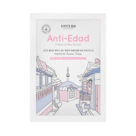 Mascarilla Facial Cettua Anti Edad pack x und