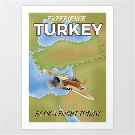 A Poster With An Airplane Flying In The Sky Over A Map And Words That