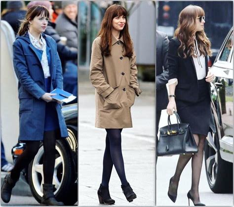 Anastasias Style Evolution ️ Choose Your Favorite One ☝️ Fiftyshades