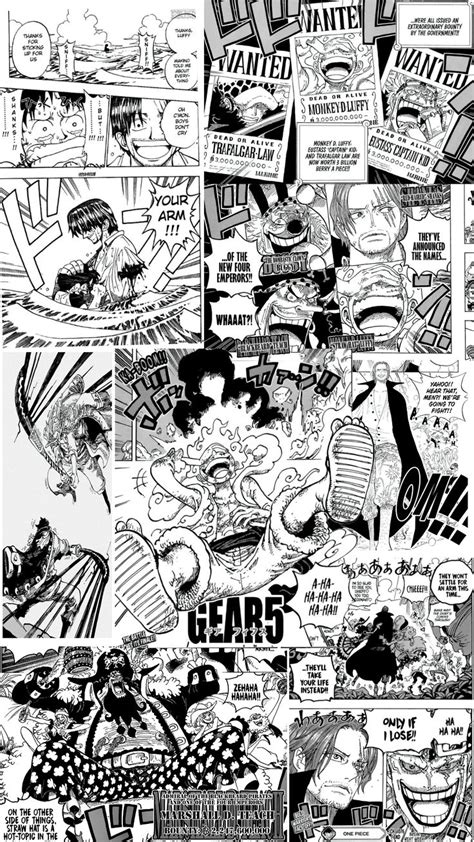 One Piece Panel Manga Wallpaper Di 2024 Wallpaper Kartun Kartun