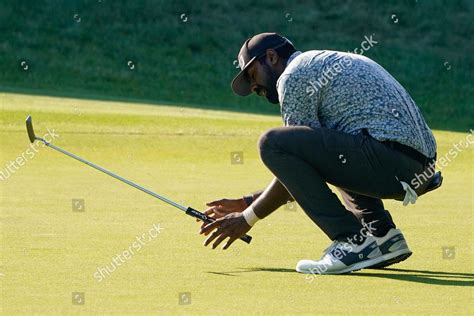 Sahith Theegala Reacts After Missing Putt Editorial Stock Photo Stock