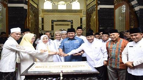 Herman Deru Dibuat Takjub Megahnya Masjid Raya Abdul Kadim Desa Epil