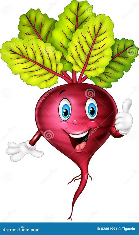 Cartoon Beetroot