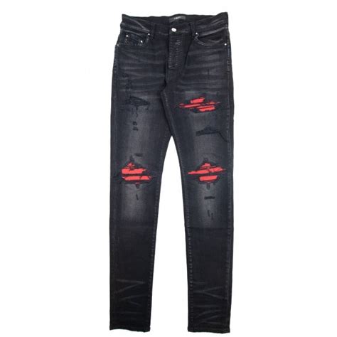 Amiri Ultra Suede Mx1 Jean Aged Black Onu