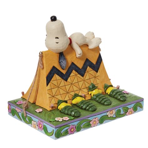 Snoopy And Woodstock Camping By Jim Shore — Trudys Hallmark